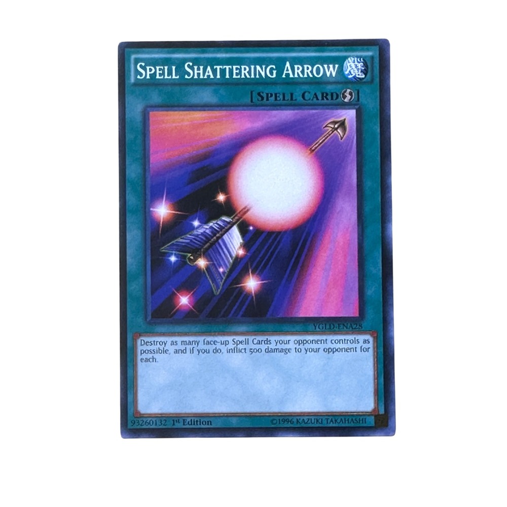 Yu-Gi-Oh! Trading Card Game Blue Spell Shattering Arrow YGLD-ENA25 1st‎